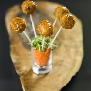 Chicken Lollipop off the bone Chicken Lollipop off the bone - luxury event and wedding catering with Asian flavours